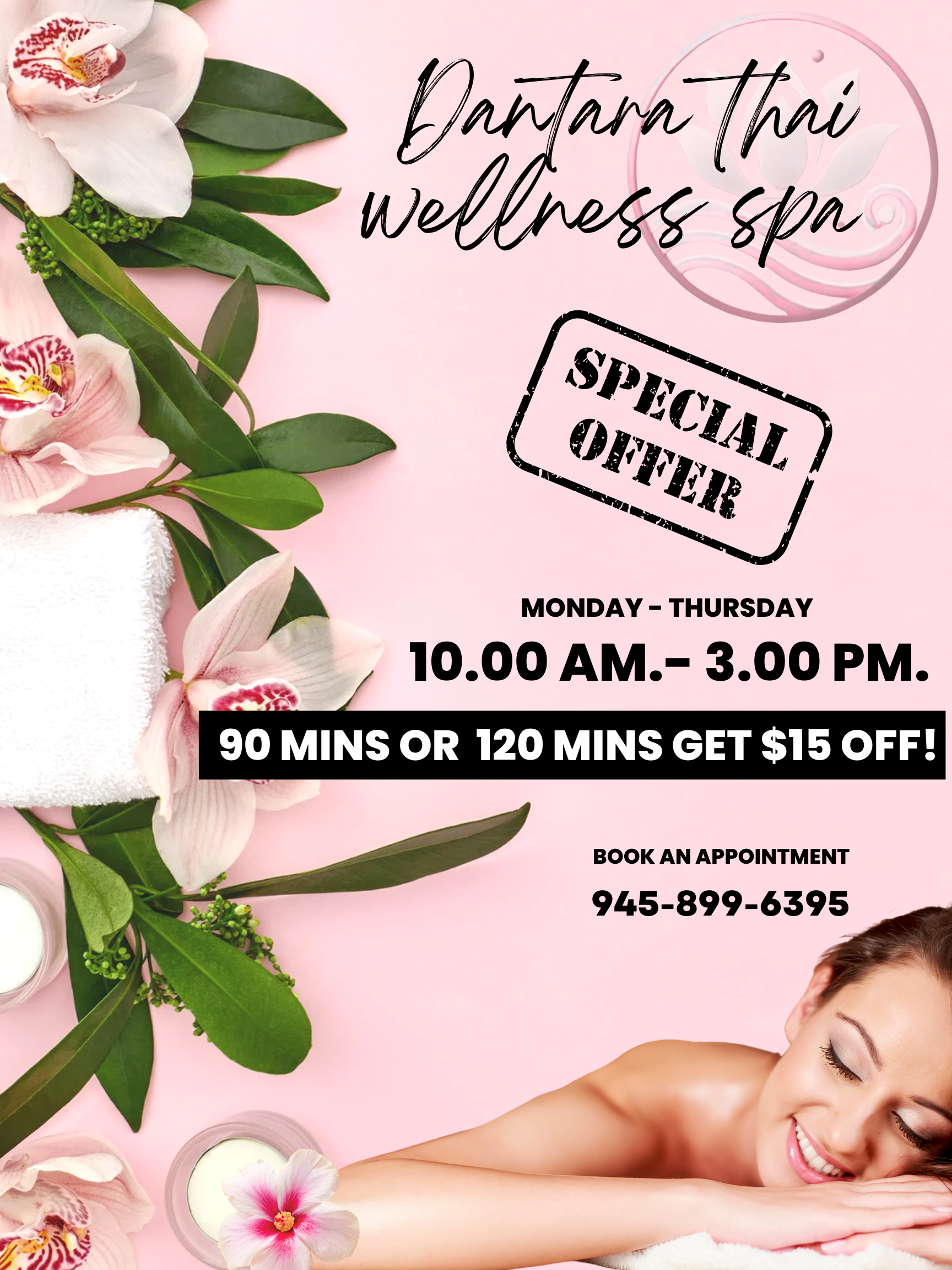 Dantara Thai Wellness Spa Special Offer